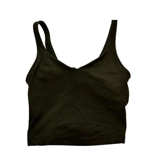 Lululemon Align Size 0 Forest  Green  Tank - Picture 1 of 3